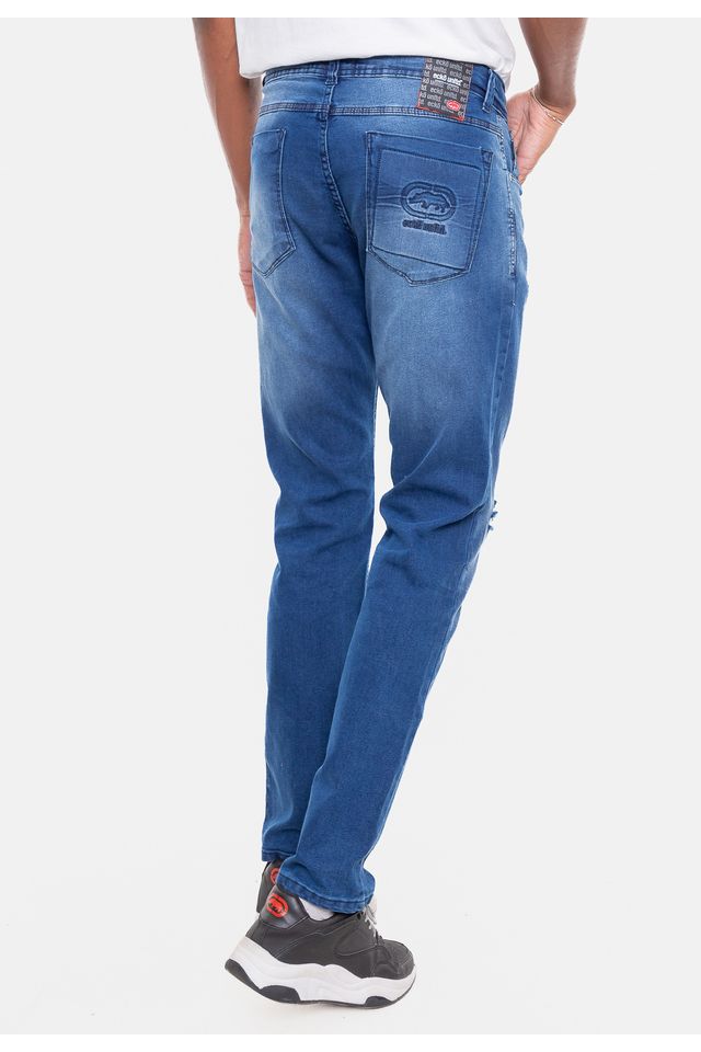Calca-Jeans-Ecko-Slim-Azul
