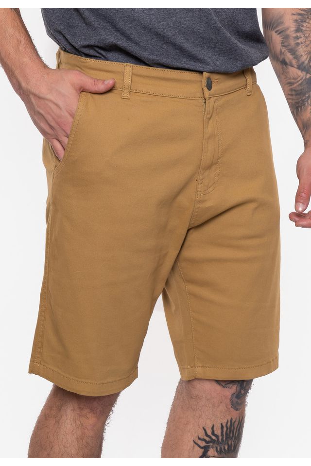 Bermuda-Ecko-Chino-Caramelo