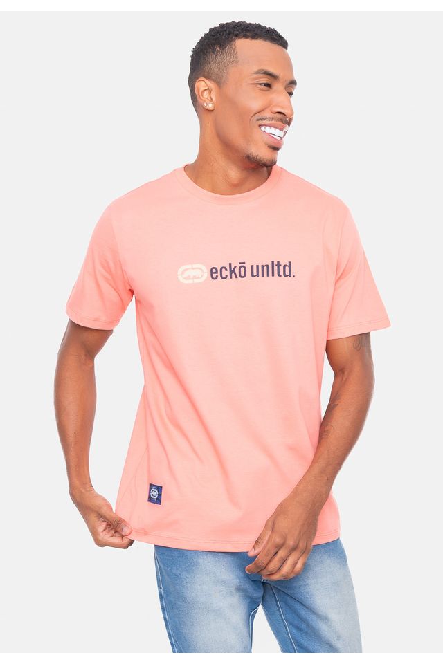 Camiseta-Ecko-Estampada-Salmao