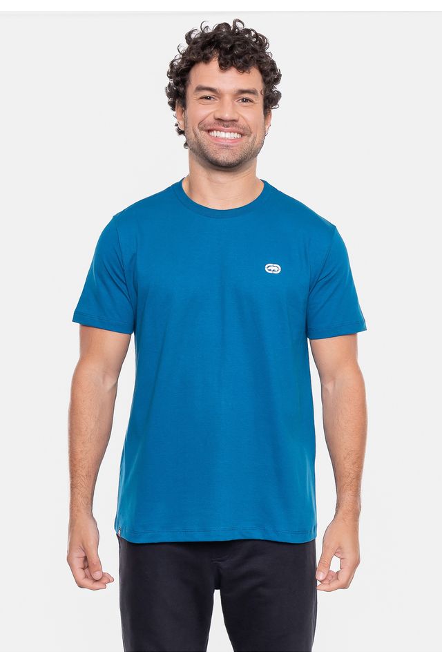 Camiseta-Ecko-Mini-Logo-Azul