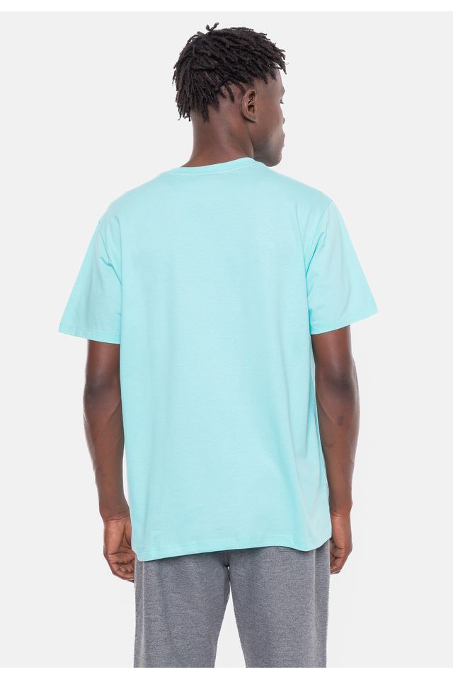Camiseta-Ecko-Estampada-Verde