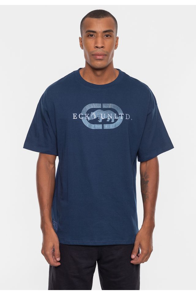 Camiseta-Ecko-Especial-Azul-Marinho