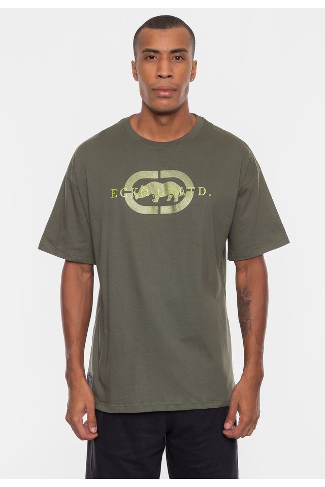 Camiseta-Ecko-Especial-Verde-Militar