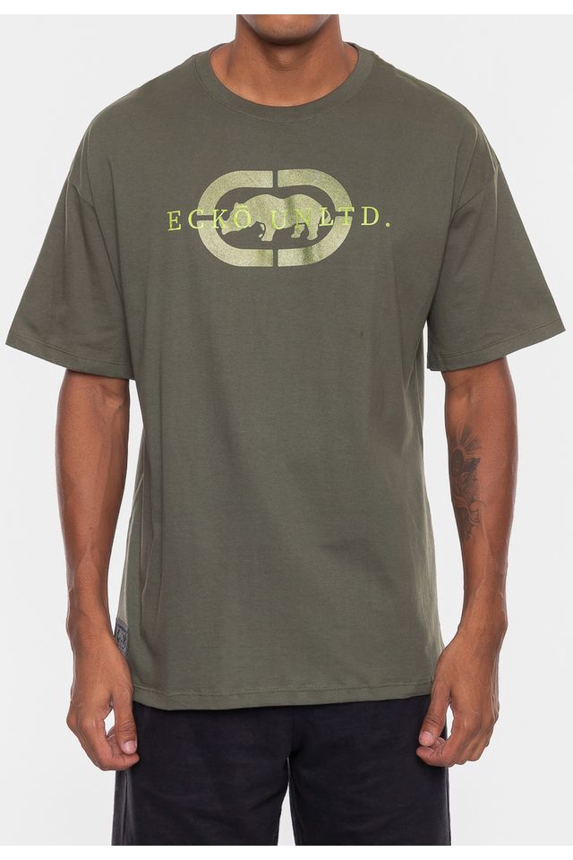 Camiseta-Ecko-Especial-Verde-Militar