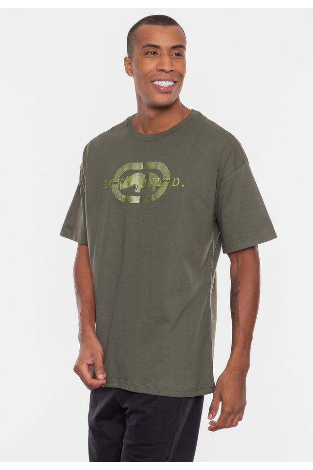 Camiseta-Ecko-Especial-Verde-Militar