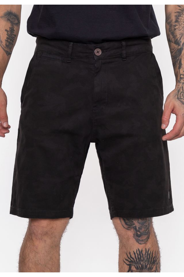 Bermuda-HD-Walkshort-Chino-Preta-Camuflada