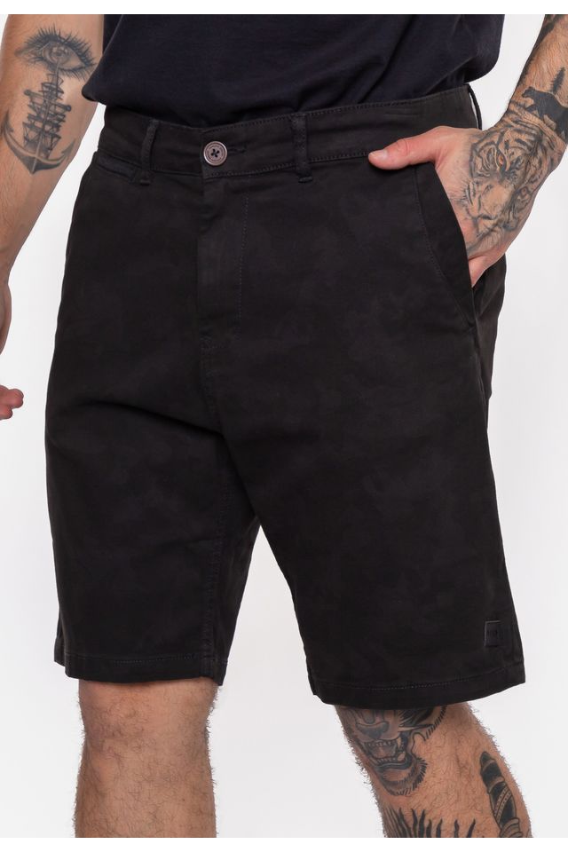 Bermuda-HD-Walkshort-Chino-Preta-Camuflada