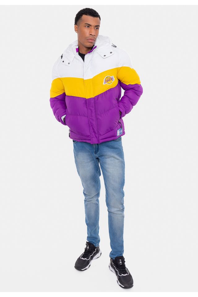 Jaqueta-NBA-Los-Angeles-Lakers-Branca