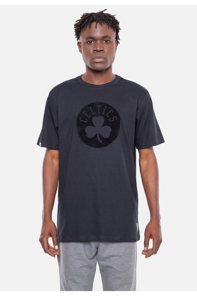 Camiseta-NBA-Velvet-Logo-Boston-Celtics-Preta