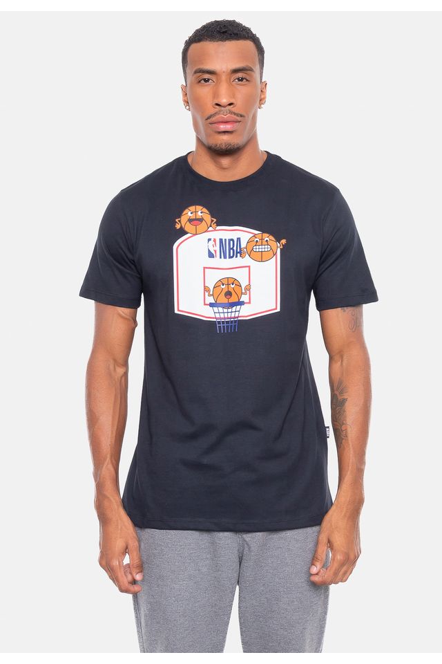 Camiseta-NBA-Ball-Alive-Preta