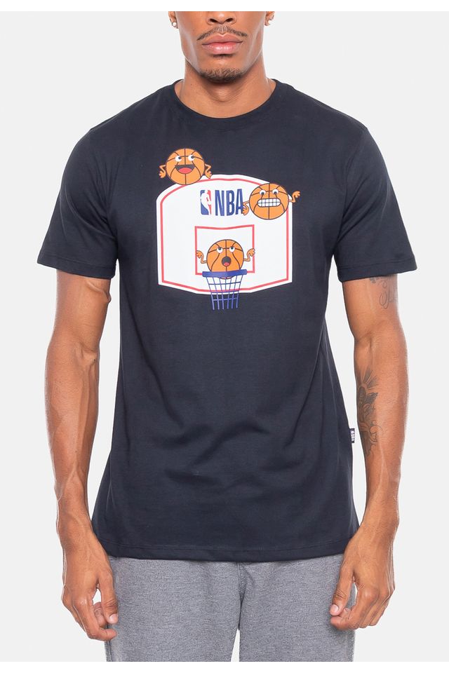 Camiseta-NBA-Ball-Alive-Preta