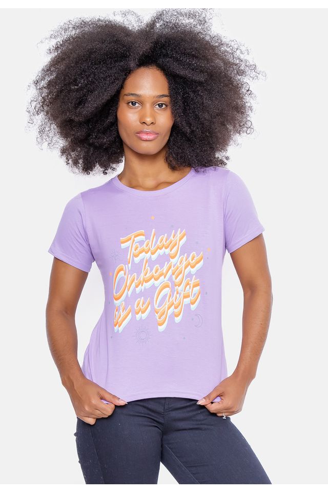 Camiseta-Onbongo-Feminina-Sun-Lilas
