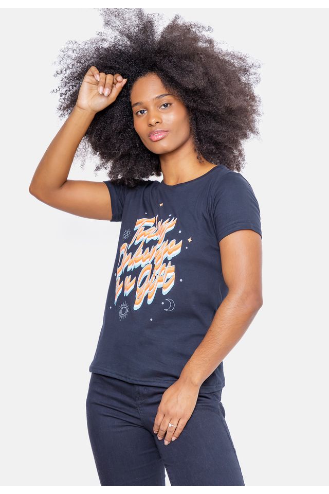 Camiseta-Onbongo-Feminina-Sun-Preta