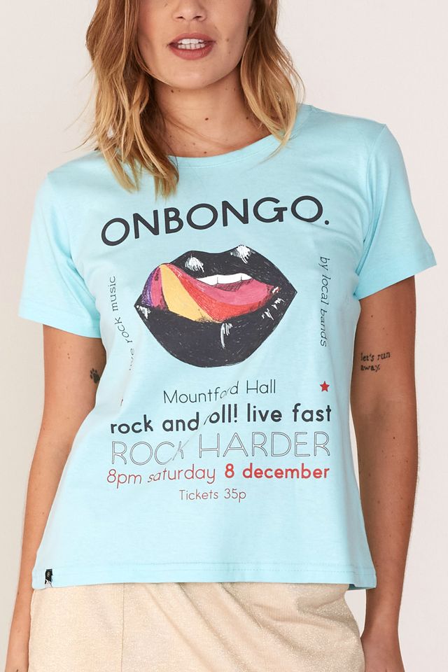 Camiseta-Onbongo-Feminina-Estampada-Azul-Claro