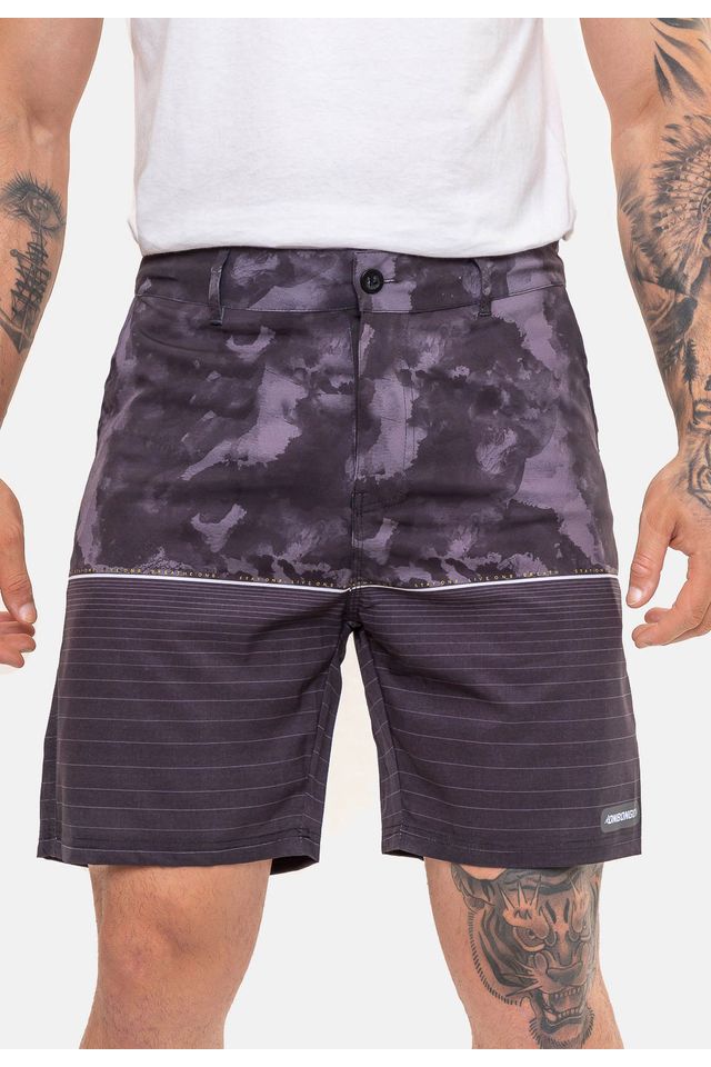 Boardshort-Onbongo-Hibrido-Preto