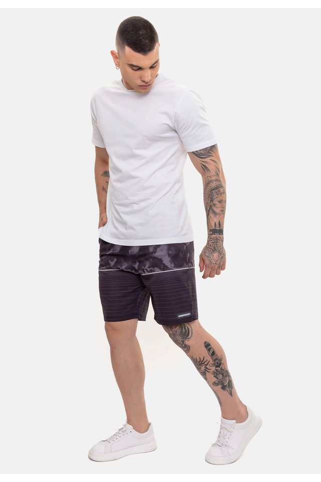 Boardshort-Onbongo-Hibrido-Preto