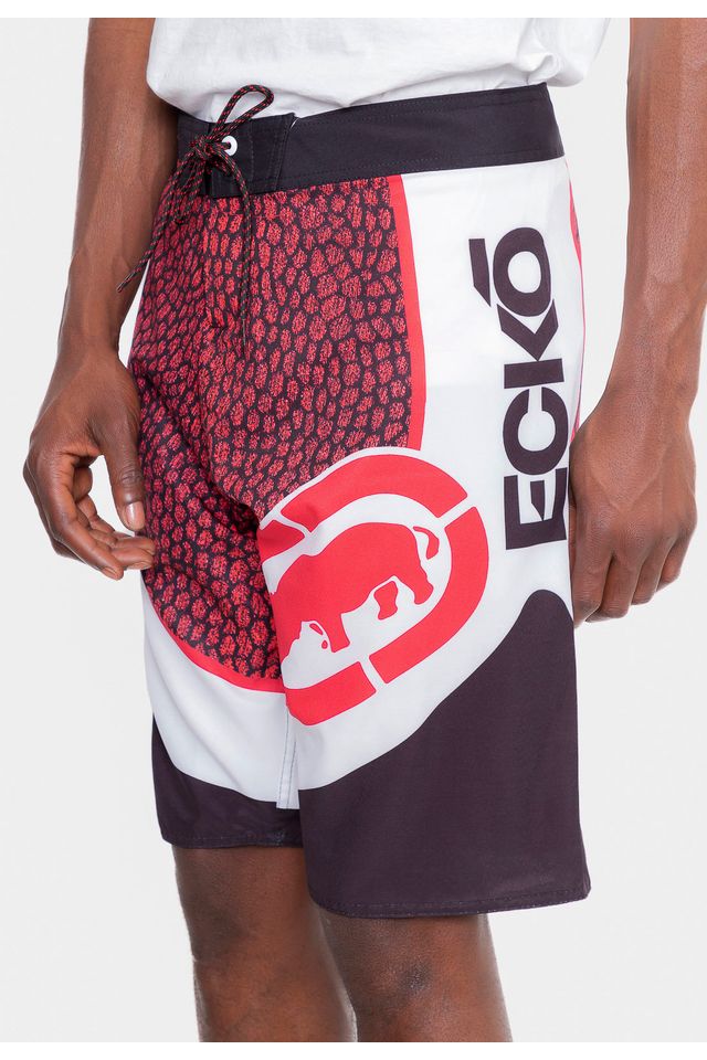 Boardshort-Ecko-Cross-Preto-e-Vermelho