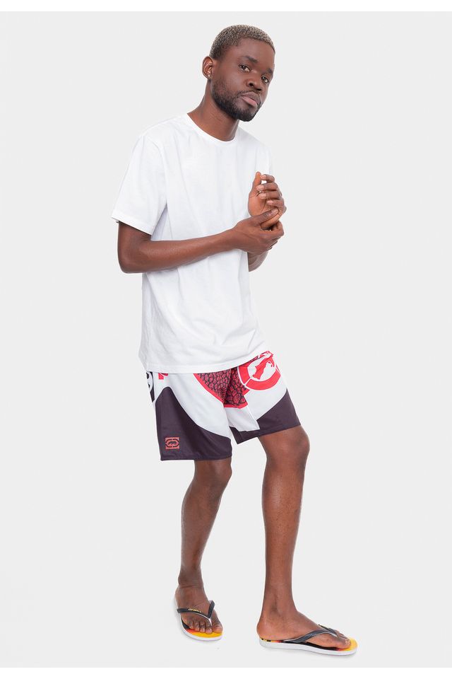 Boardshort-Ecko-Cross-Preto-e-Vermelho