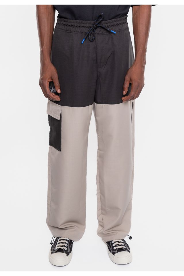 Calca-Starter-Sintetica-Cargo-Preta Calca-Starter-Sintetica-Cargo-Preta