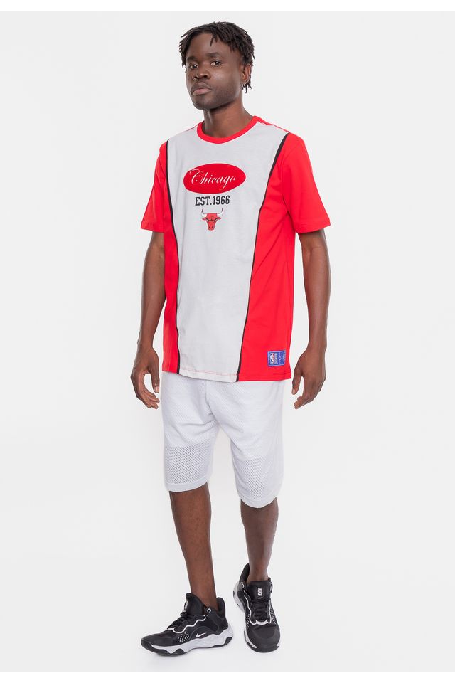 Camiseta-NBA-Eightie-Team-Chicago-Bulls-Vermelha