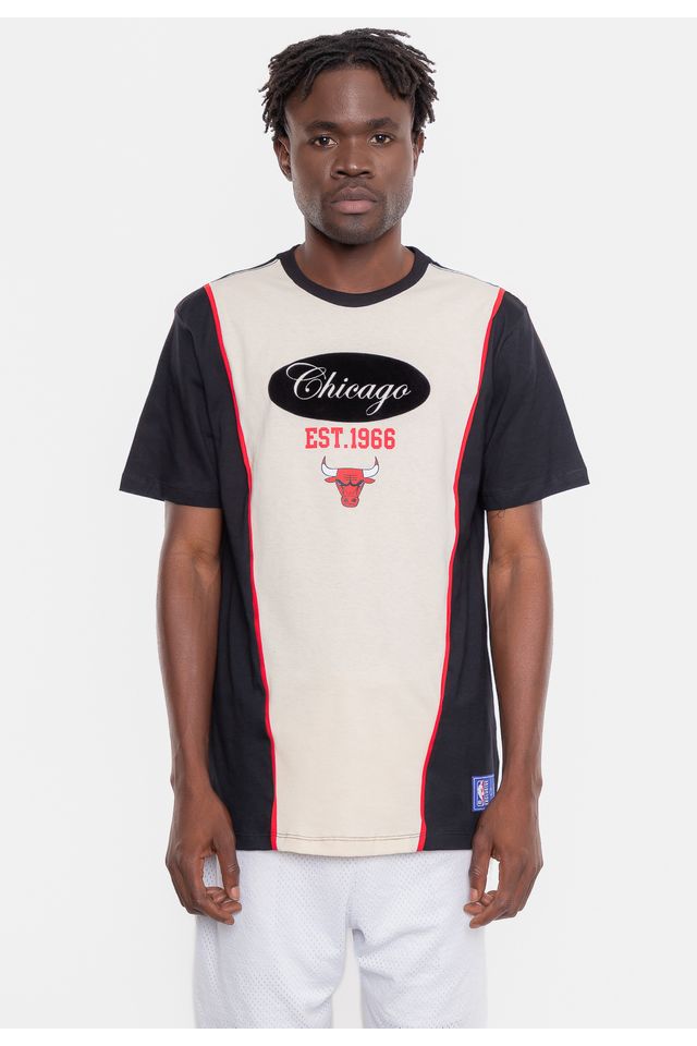 Camiseta-NBA-Eightie-Team-Chicago-Bulls-Preta