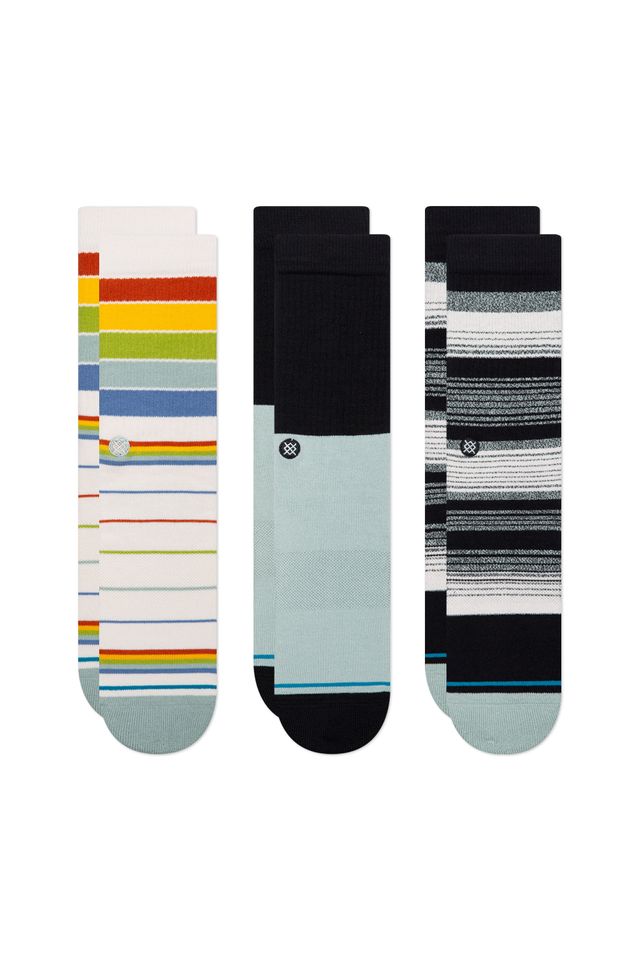 Meia-Stance-Badwater-3-Pack-Multicolorida