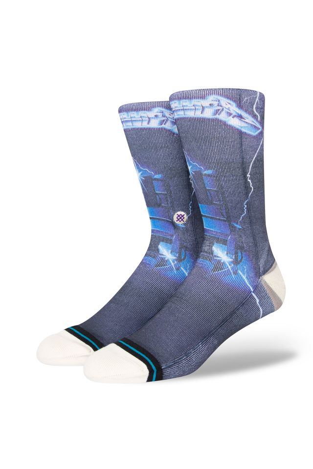 Meia-Stance-The-Chair-Metallica-Roxa