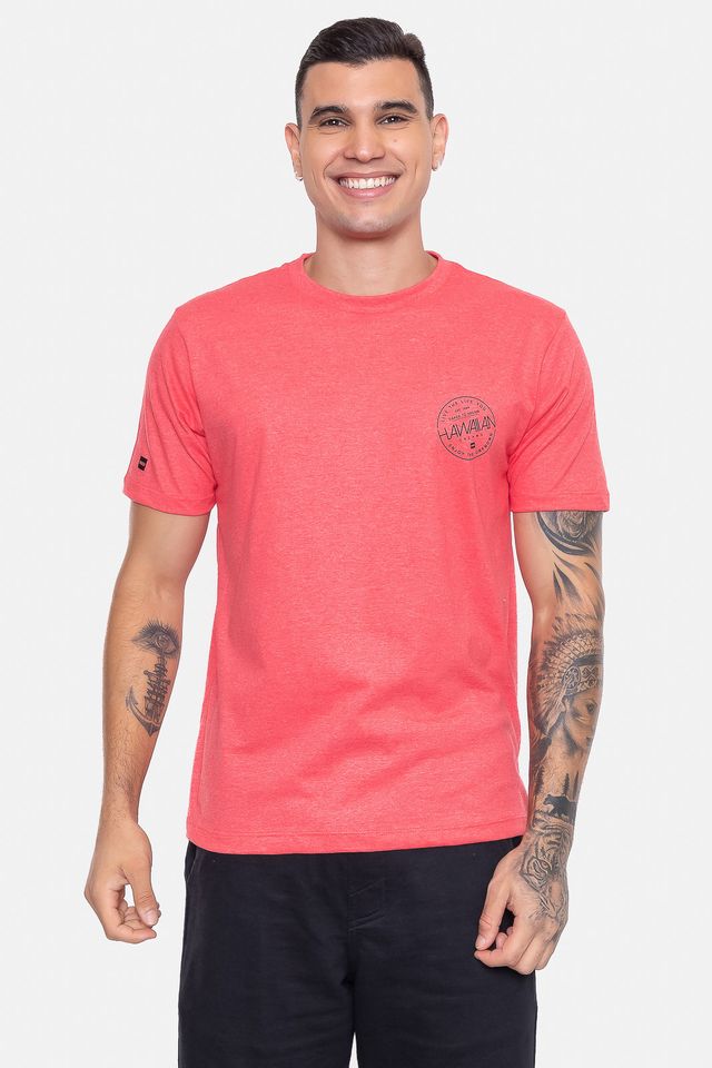 Camiseta-HD-Enjoy-Coral-Mescla