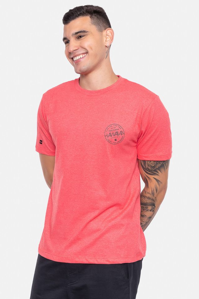 Camiseta-HD-Enjoy-Coral-Mescla