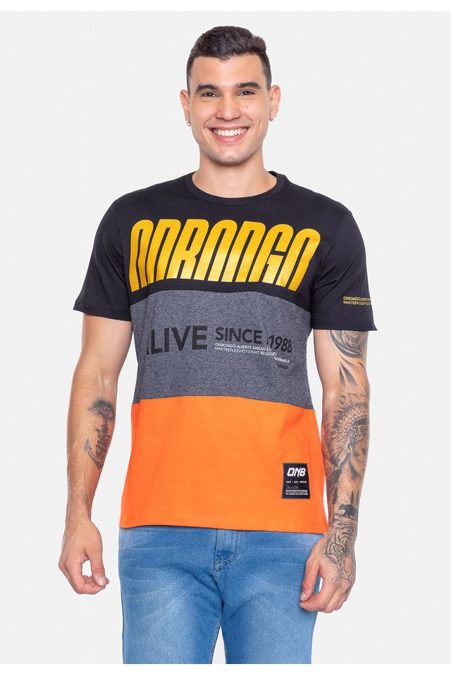 Camiseta-Onbongo-Especial-Alive-Grafite-Mescla