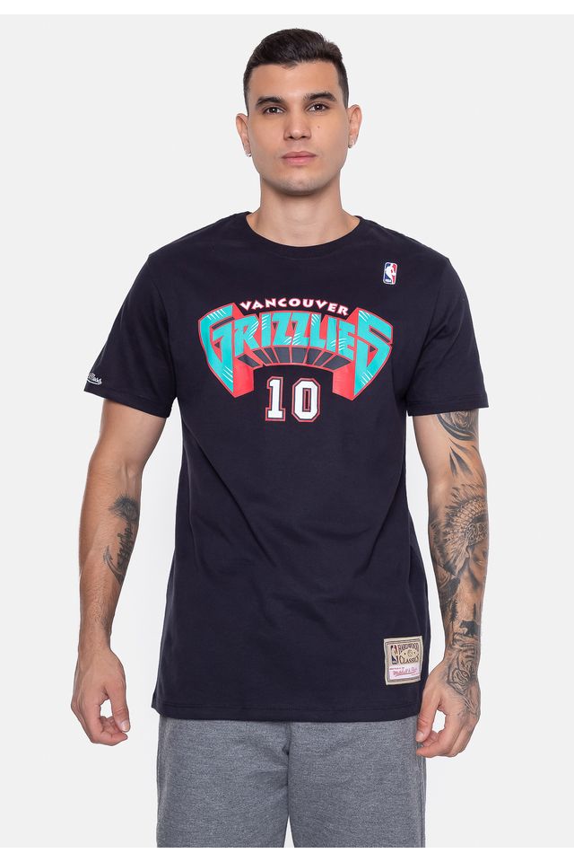 Camiseta-Mitchell---Ness-Vancouver-Grizzlies-Bibby-Preta