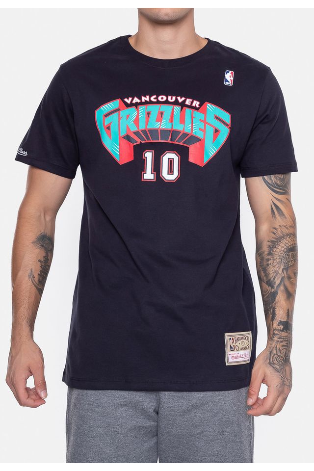 Camiseta-Mitchell---Ness-Vancouver-Grizzlies-Bibby-Preta