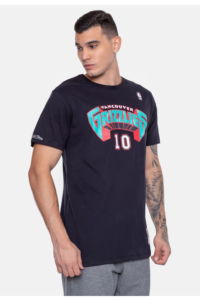 Camiseta-Mitchell---Ness-Vancouver-Grizzlies-Bibby-Preta