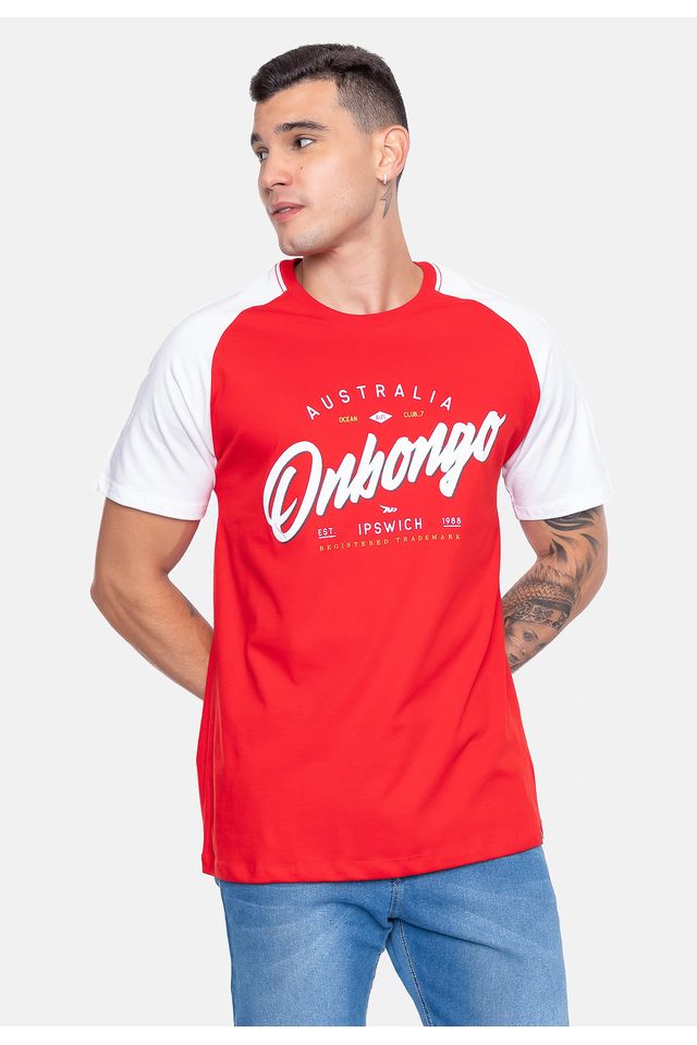 Camiseta-Onbongo-Surf-Vermelha