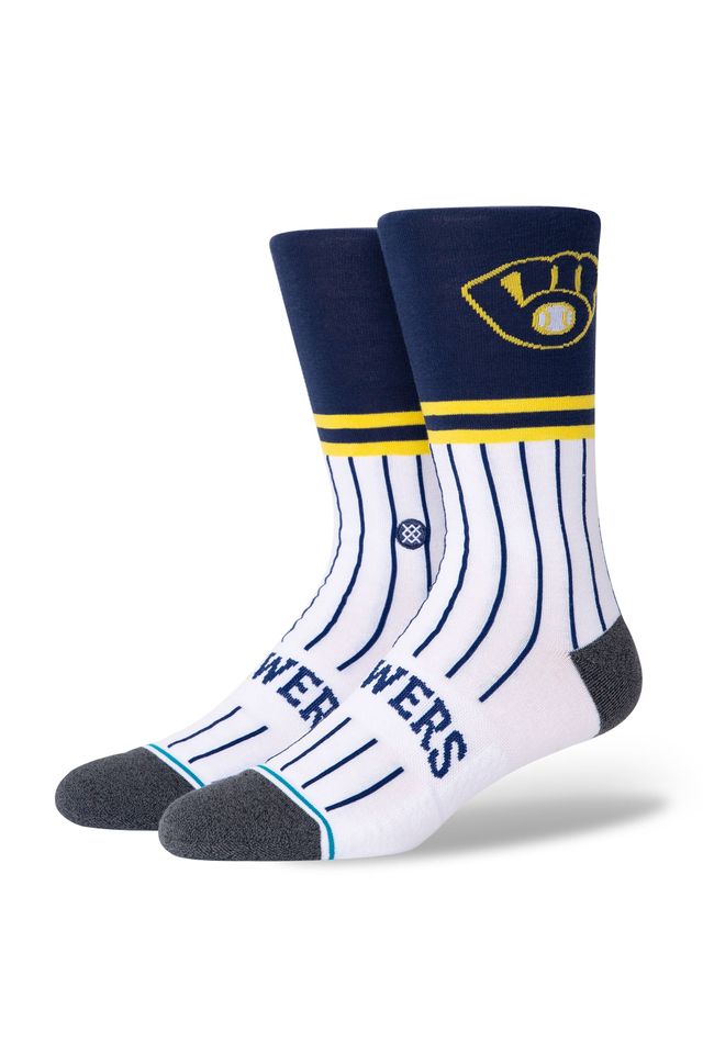 Meia-Stance-Milwaukee-Brewers-Color-Branca