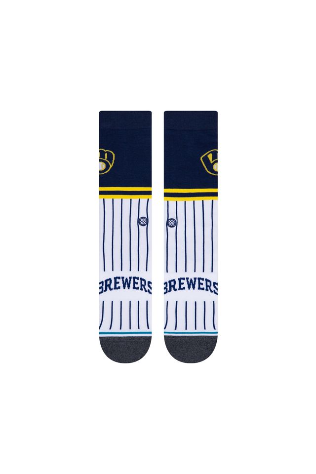 Meia-Stance-Milwaukee-Brewers-Color-Branca