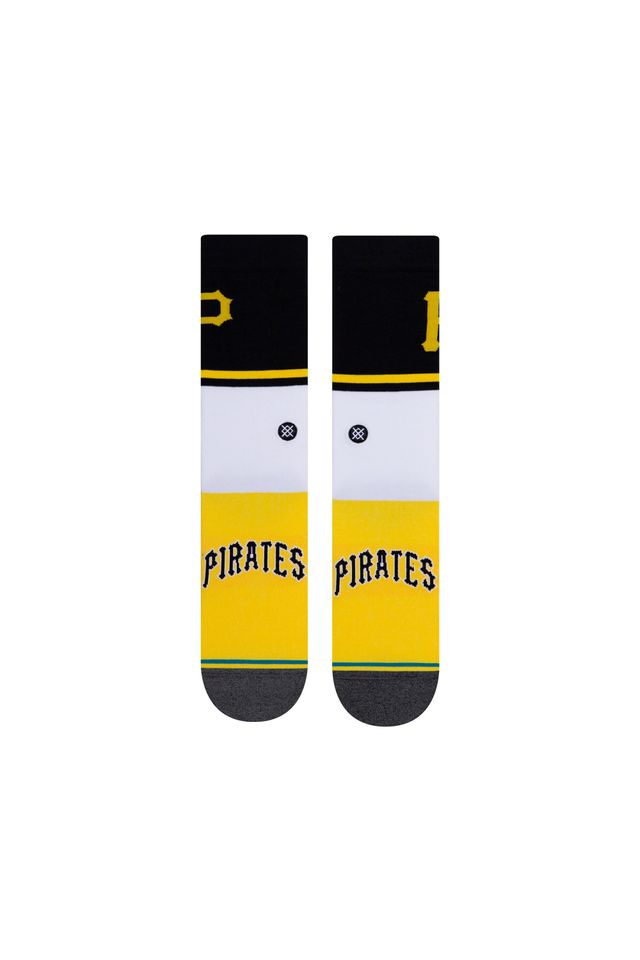 Meia-Stance-Pittsburgh-Pirates-Color-Branca