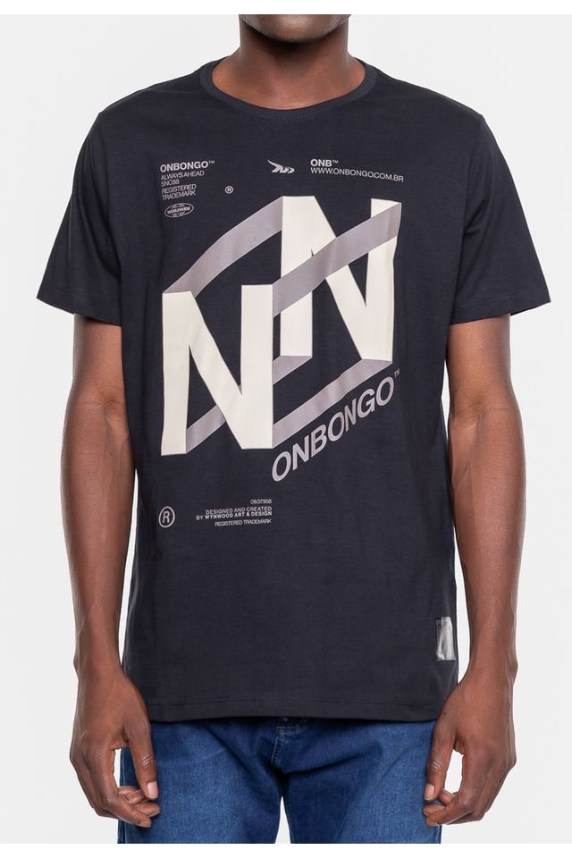 Camiseta-Onbongo-Dimention-Preta