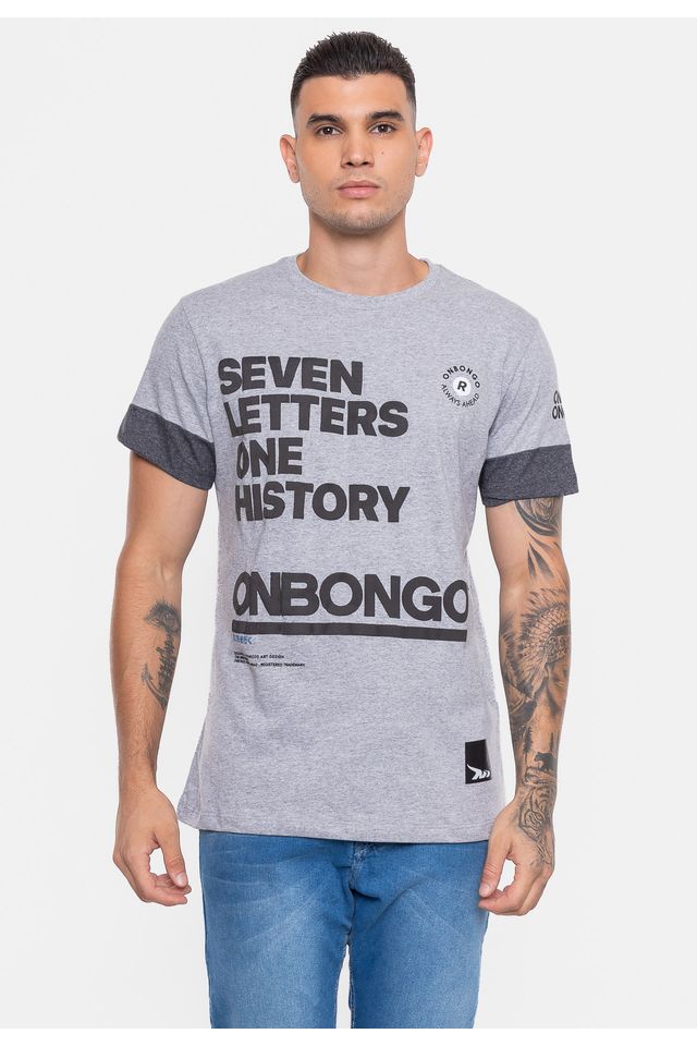 Camiseta-Onbongo-Seven-Cinza-Mescla