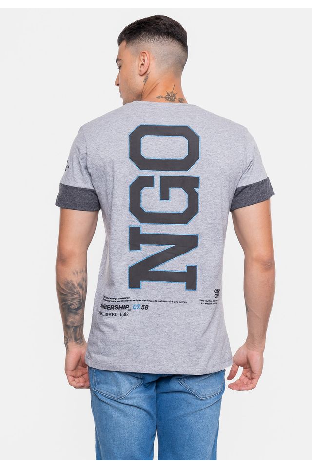 Camiseta-Onbongo-Seven-Cinza-Mescla