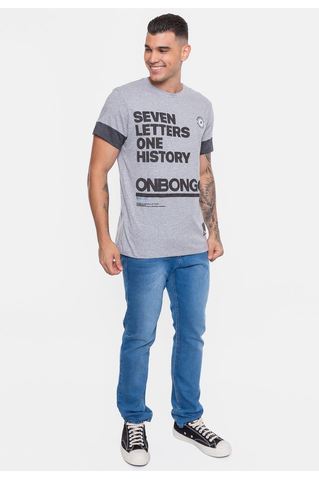 Camiseta-Onbongo-Seven-Cinza-Mescla