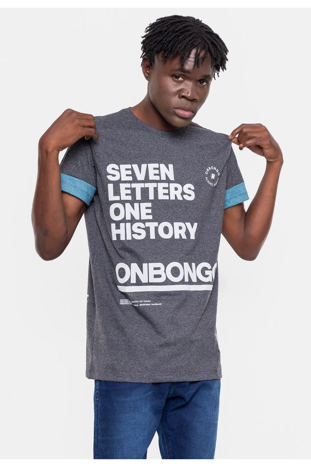 Camiseta-Onbongo-Seven-Preta