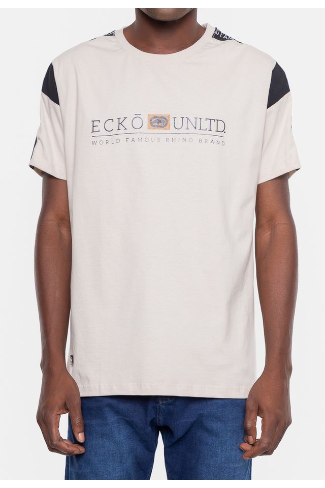 Camiseta-Ecko-Estampada-Areia