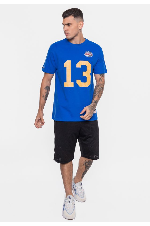 Camiseta-Mitchell---Ness-NFL-Los-Angeles-Rams-Kurt-Warner-Azul