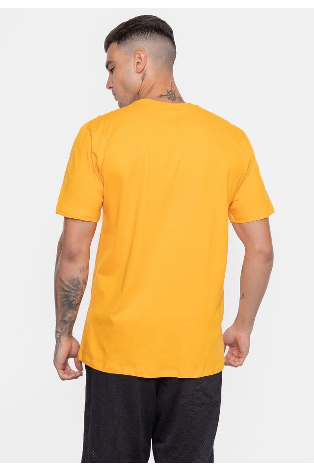 Camiseta-NBA-Eightie-Team-Los-Angeles-Lakers-Amarela-Cadmium