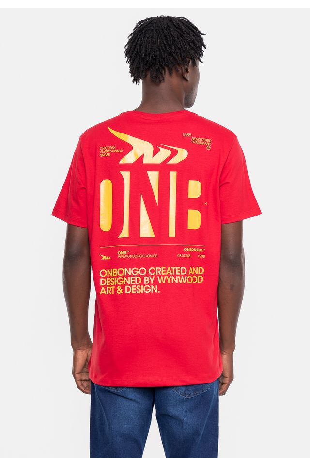 Camiseta-Onbongo-Estampada-Nebula-Vermelha-Dalila
