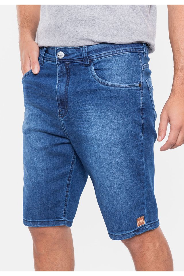 Bermuda-HD-Jeans-Slim-Azul