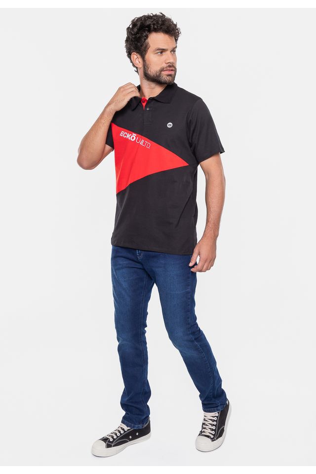 Camisa-Polo-Ecko-Especial-Preta