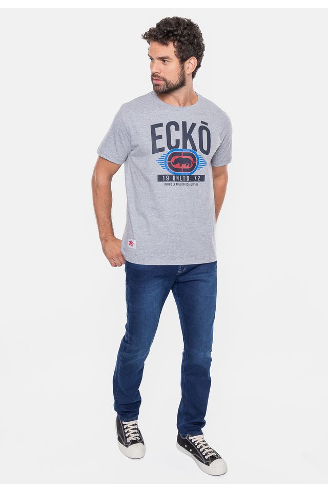 Camiseta-Ecko-Masculina-Vintage-Cinza-Mescla