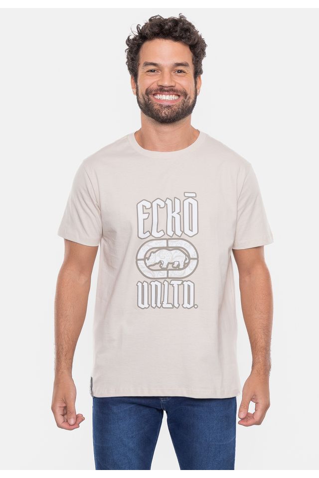 Camiseta-Ecko-Masculina-Vintage-Logo-Areia